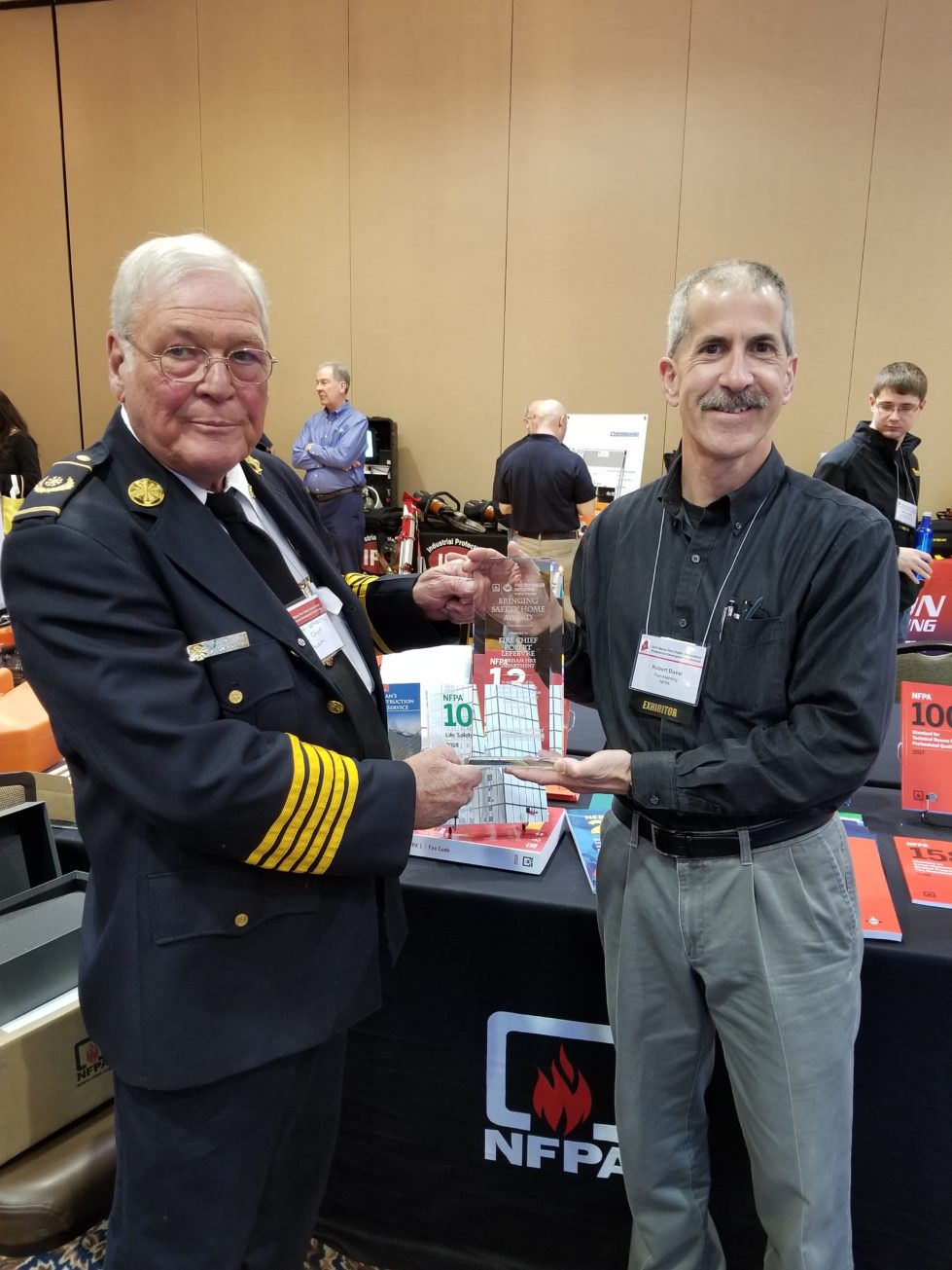 Maine Fire Chief Receives National Award For Home Fire Sprinkler Advocacy Home Fire Sprinkler