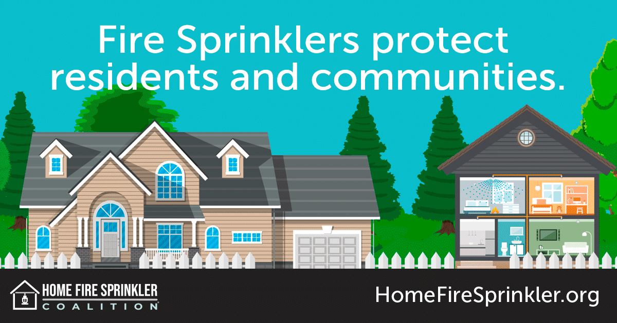 fire sprinklers protect residents and communities