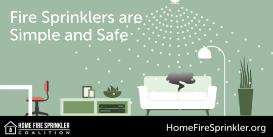 fire sprinklers are simple and safe