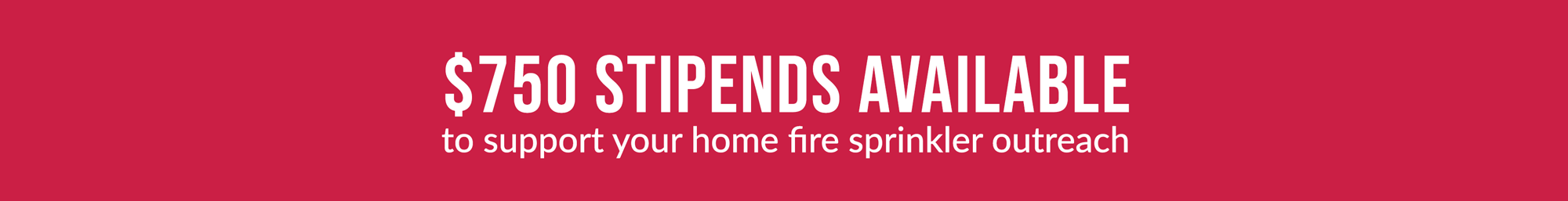 fire sprinklers in your community