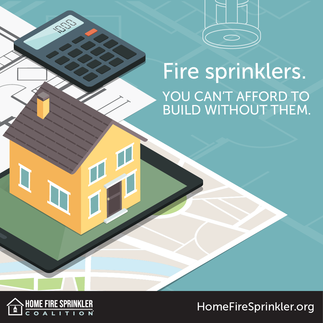 fie sprinklers, you can't afford to build without them